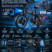 BICICLETA ELÉCTRICA DE 1200W - Img 57653179