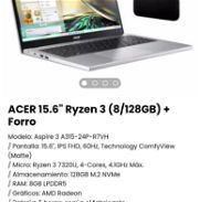 Laptop ACER* Laptop Acer Aspire/ Laptop Ryzen 3, Ryzen 5 y Laptop Ryzen 7/ Laptop táctil ACER/ acer Laptop nueva +forro - Img 45165653
