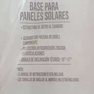 Base para paneles solares. - Img 57365828