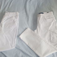 Vendo estos 2 pantalones en 5mil cada uno blancos nuevos talla 32-34 - Img 56281662