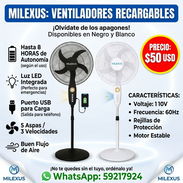 Ventilador Recargable - Img 55331042