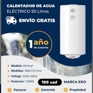 Calentadores de agua de 50 y de 80 Nuevos con garantía y domicilio gratis - Img 55929003