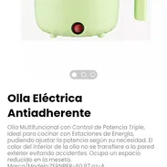 Olla Eléctrica Antiadherente. Olla Multifuncional con Control de Potencia Triple, ideal para cocinar con Estaciones - Img 55957757