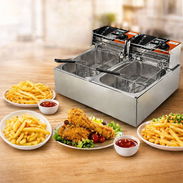 Freidora Doble de Aceite CNTRONIC 🍟 - Img 55391021