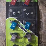 Adaptador OTG Tipo C + V8 a USB para celulares - Img 57746425