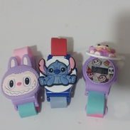 Reloj para niños de Stitch y Labubu - Img 54645901