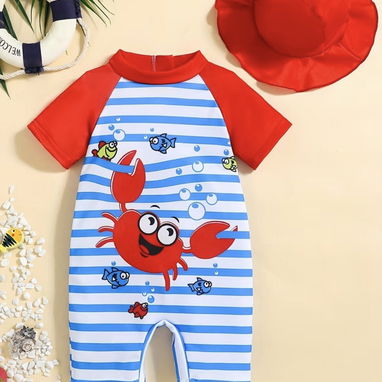 Trajes de baño, trusas, conjuntos, playa, piscina, niños y niñas - Img 118477011