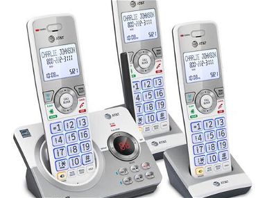 Vendo ATandT AT&T Teléfono inalámbrico con 3 Auriculares Dect 6.0 Modelo: DL72340(seriado en su caja) 53828661 - Img 62654844