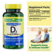 Vitamina D3 trae 250 pastillas (softgels) - Img 57151648