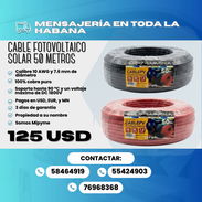 ⚡ ¡CABLE FOTOVOLTAICO SOLAR 10 AWG 7-LUMINA! ☀️🔌💰 Precio: $125 (Rollo continuo de 50 Metros / 164 ft) - Img 56929711