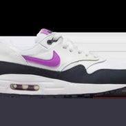 Zapatillas Nike Air Max 1 en blanco, negro y morado - Img 56855831