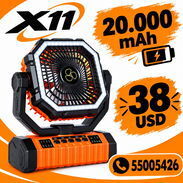 Ventilador Recargable X11 de 20,000 mAh - Img 58211455