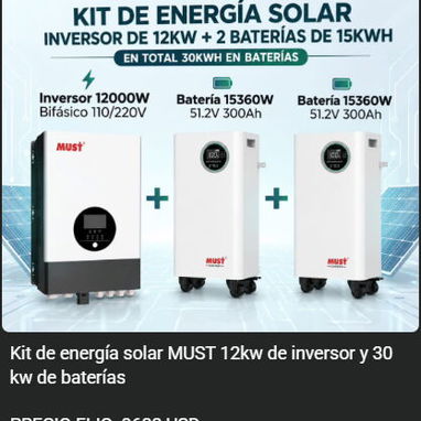 Kit de Energía de Diferentes Capacidades y Precios P0938-AV005 - 4/5
