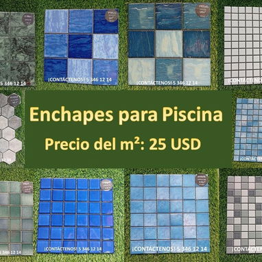 Variedad de Enchapes para Piscina!! - Img 110009814