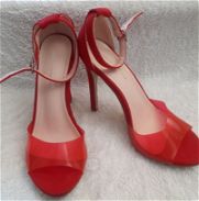 Zapato de tacón fino rojo #36 - Img 45724059
