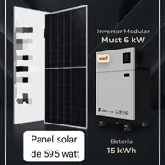 Kit de 6 con 15 kwh 5 paneles de 595 watt - Img 57896324