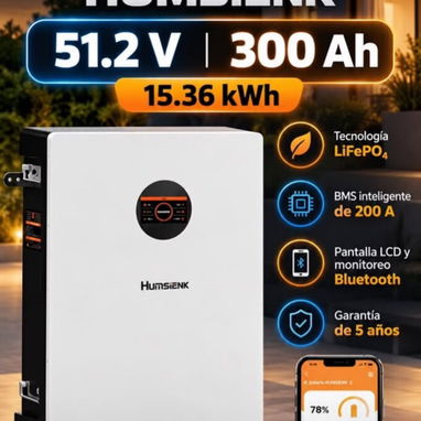 INVERSOR HIBRIDO 2 EN UNO, inversor , batería,combos solaresDE 6 CON 15 - 6/8