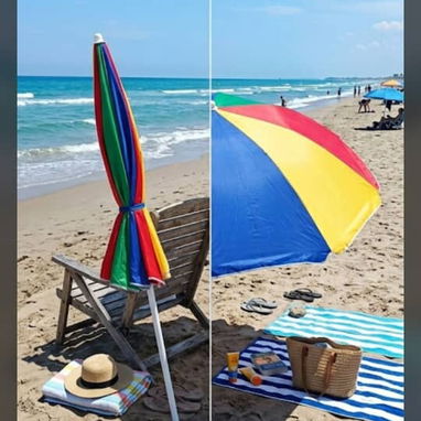 Sombrillas Grandes de playa - Img 124625789