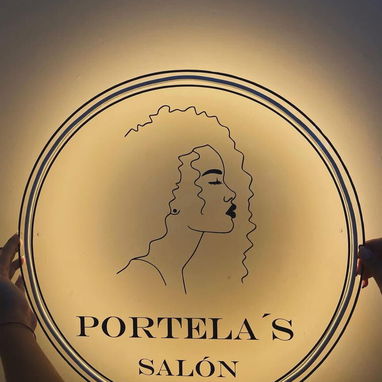 Carteles personalizados con retroiluminacion, cartel de acrilico para salón de belleza - Img 122341966