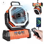 Ventilador F6 recargable 20000 mah (HBR) - Img 58078780
