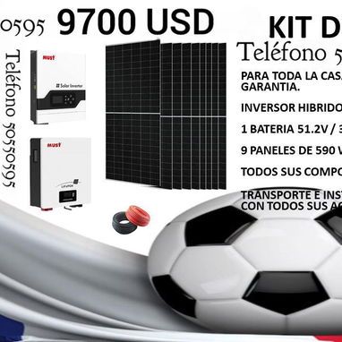 🔥🔥🔥LOS MEJORES PRECIOS EN KIT SOLARES PROFESIONALES CON"🔆YR Solar"  ✅El precio incluye el montaje y contrato con tod - Img 125575075