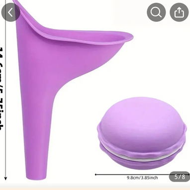 Orinal portátil para mujeres con su estuche - Img 101198496