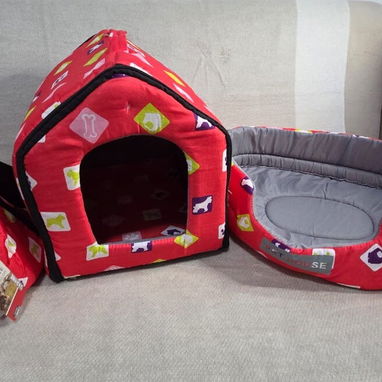 Set de Casa-Canasta-Cama para perros - Img 108762671