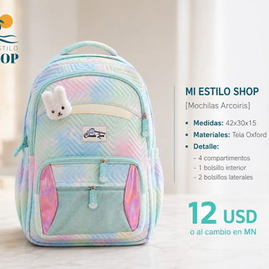 🟩 Mochilas Arcoiris 🟩 - 4/4