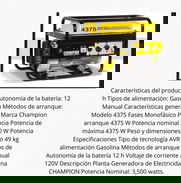 Plantas de 4375watt, 800watt, 1200watt y 5500watt  nuevas en caja!!!! - Img 48438436