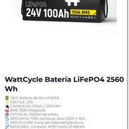 WattCycle Batería LiFePO4 2560Wh - Img 57220674