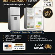 REFRIGERADOR 9.53 pies³ / 270 L Marca EKO, Con Dispensador* - Img 57239860