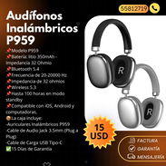 AUDÍFONOS / CASCOS INALÁMBRICOS P959 - Img 55722007