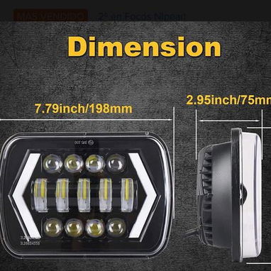 Pantallas de luces Led cuadradas y redondas - Img 122935674