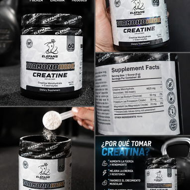 Creatina Monohidratada super micronizada+Electrolitos - Img 123527444