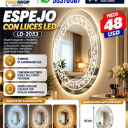 ESPEJOS CON LUCES LED NUEVOS!!! - Img 54884007