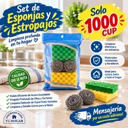 Set de Esponjitas y Estropajos - Img 58158599