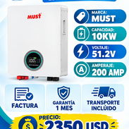 BATERÍA INTELIGENTE,MUST capacidad 10kw - Img 58392153
