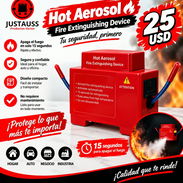 🧯 EXTINTOR AUTOMÁTICO AEROSOL (HOT AEROSOL) - ¡Seguridad Antincendio! 🔥 - Img 58324240