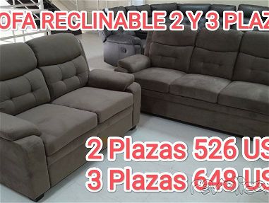 Muebles ( Sofá Reclinable 1, 2 y 3 PLAZAS) - Img 68087706