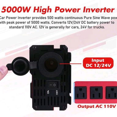 Inversor de energía 2000 w pico 5000 w - Img 121665661