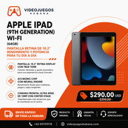 Apple iPad 9th Generation WiFi 10.2” | Tablet Original Nueva en La Habana - Img 55011487