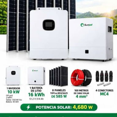 Kit solares con todos sus accesorios y mucho más - 2/3