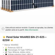Panel Solar 625w nuevos - Img 58039149
