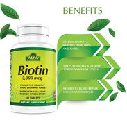 Biotin alfa 5000mcg 100caps 10$ interesados whatsapp +1305-423-9430 - Img 45010896