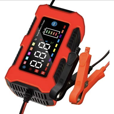 Cargador de baterias 12v 10a inteligente para auto - 2/9