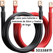 CABLES PARA INVERSORES Y BATERÍAS gordos y flexibles - Img 57041434