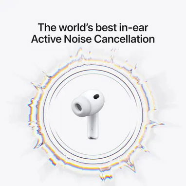 Audífonos Apple AirPods Pro 3 Inalámbricos con Cancelación de Ruido, Audio Espacial, USB-C y Sensor Cardíaco ($250) - 2/6
