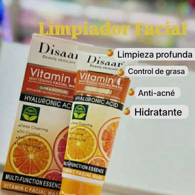 Limpiador facial blanqueador con vitamina C (CV) - Img 120033354