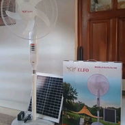 Ventiladores Recargables Elfo con panel Solar - Img 56530845