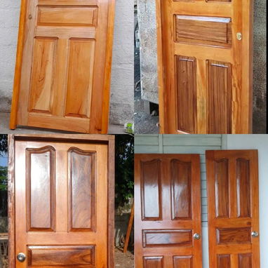 Puertas de cedro - 3/4